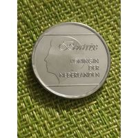 Аруба 1 флорин 1986 г ( Беатрис )