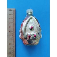 Ёлочная игрушка из СССР. Сказочный домик). С рубля