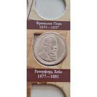 США 1 доллар президент Ратерфорд Хейз 1877-1881