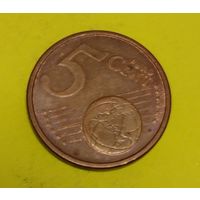 Италия 5 евро центов 2009