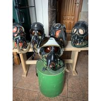 Познавательно-сравнительный лот из 5-х !!!  оригинальных советских масок для мягких шлемов или только по ЗШ-3!