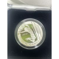 100 тенге, выпущенная Национальным банком Казахстана в 2013 году, посвященная XXXI летним Олимпийским играм 2016 года в Рио-де-Жанейро