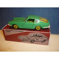 Модель авто МАЗЕРАТИ МИСТРАЛЬ КУПЕ. 1:43. СССР. Металл