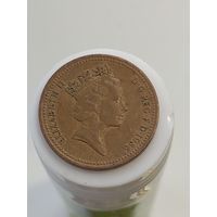 1 пенни Великобритания 1986 года  лот 45