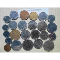 24 монеты Бразилии