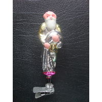 Елочная игрушка Старик с неводом.