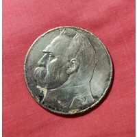10 злотых 1935 Пилсудский