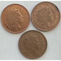 Великобритания 1 пенни 2004 г. Цена за 1 шт.