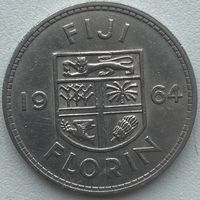Фиджи 1 флорин 1964 г.
