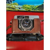 Фотоаппарат винтажный "Друг" или "Зоркий-7" выпускался (КМЗ 1960-1962 гг.) - Красногорский механический завод. СМОТРИТЕ ДР. МОИ ЛОТЫ.