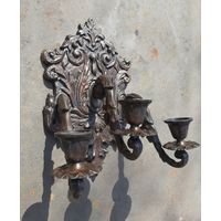 Подсвечник бра настенный,  винтаж, СССР.