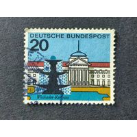 Германия 1964. Столицы земель Федеративной Республики Германия. Курхаус, Висбаден