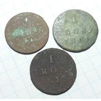 Польские гроши 1812 1814 г