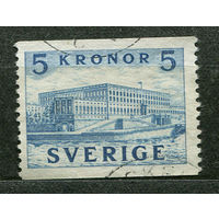 Королевский замок в Стокгольме. 1941. Швеция. Полная серия 1 марка