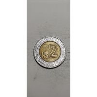Мексика 2 цент 1993