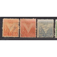 Медецина Красный крест Куба 1942 год лот 3 ПОЛНАЯ СЕРИЯ+ другой оттенок