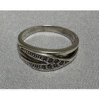 Кольцо серебряное 925 пробы. 1