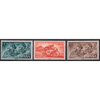 Испанская Ифни 1964. Спорт. 3 марки 235-37