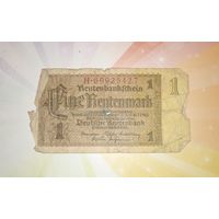 Германия 1 марка 1923г