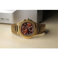 Часы DIDUN ШИКАРНЫЕ Patek Philippe РОЗОВОЕ ЗОЛОТО в родной коробке