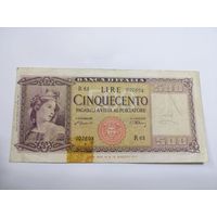 500 лир 1947, Италия