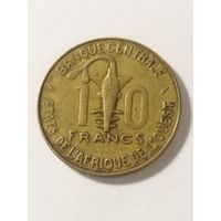 Западная Африка ВСЕАО 10 франков 1982