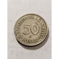 Германия 50 пфенинг 1970 D