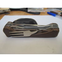 Нож советский складной трехсекционный.