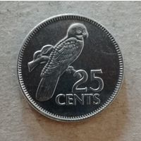 Сейшелы 25 центов 2012 г., KM# 49a ю