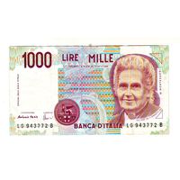 Италия. 1000 лир 1990 год