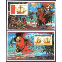 1986 Джибути  Корабли с парусами ФЛОТ MNH