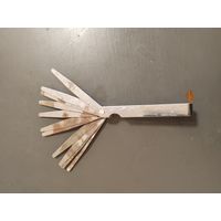 Щуп для измерения зазоров от 0.05 до 1.00 мм