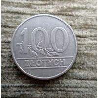Werty71 Польша 100 злотых 1990 года