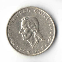 2 марки 1934 г. 175 лет со дня рождения Фридриха Шиллера.