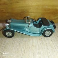 Jaguar SS 100 1936. 1:38.Matchbox 1977г.