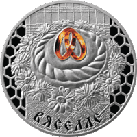 Серебро. 201.78 грамма! Полный комплект-набор Сямейныя традыцыі славян ("Семейные традиции славян"), Новоселье , Крестины , Совершеннолетие , Свадьба , Отцовство , Материнство . 6 монет по 20 рублей .