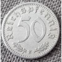 50 рейхспфеннигов 1939 Е