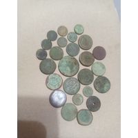 Лот царских медных монет( на опыты)