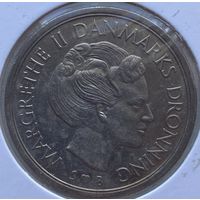 Дания 5 крон 1976 г. В холдере
