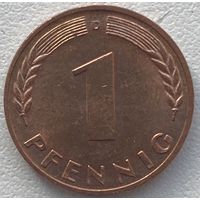 Германия 1 пфенниг 1950 г. D