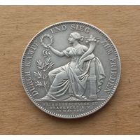 Бавария, талер 1871 года в честь победы над Францией, серебро 0.900, Людвиг II