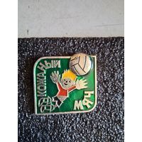 Знак кожаный мяч