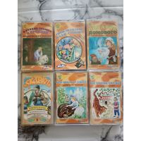 Аудио кассеты студийные для детей 6 штук