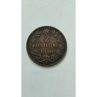 2 чентизимо 1900г.