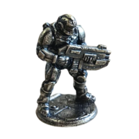 Статуэтка миниатюра Воин Металл/сплав