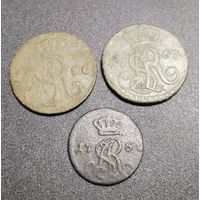 Грош Августа Понятовского 1790!!! 1767