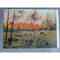 1958. Мясникова. Последние лучи