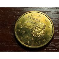 Испания 50 евроцентов 2019