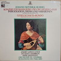 Johann Nepomuk Hummel - Konzert Fur Mandoline Und Orchester G-dur / Introduktion, Thema and Variationen Fur Oboe Und Orchester Op. 102 / Gesellschafts-Rondo Fur Klavier Und Orchester D-dur op. 117