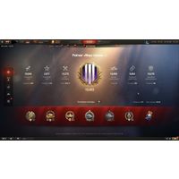 Аккаунт Мир Танков с уникальной нашивкой Золотые кулаки.